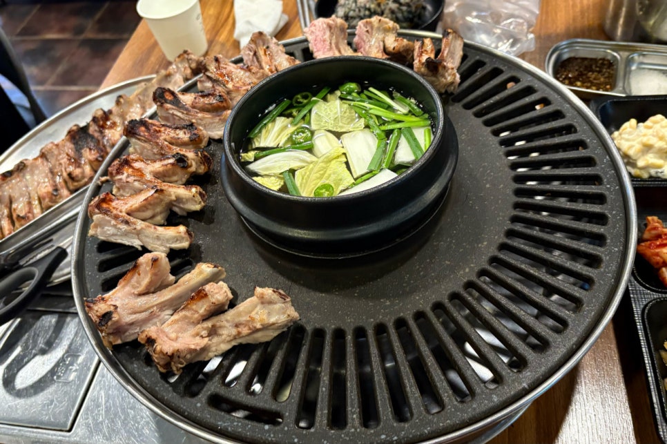 둔산동 주차장｜쪽갈비 무한리필 맛집 '불타는쪽갈비' & 주차 전쟁터에서 찾은 주차 명당 추천!