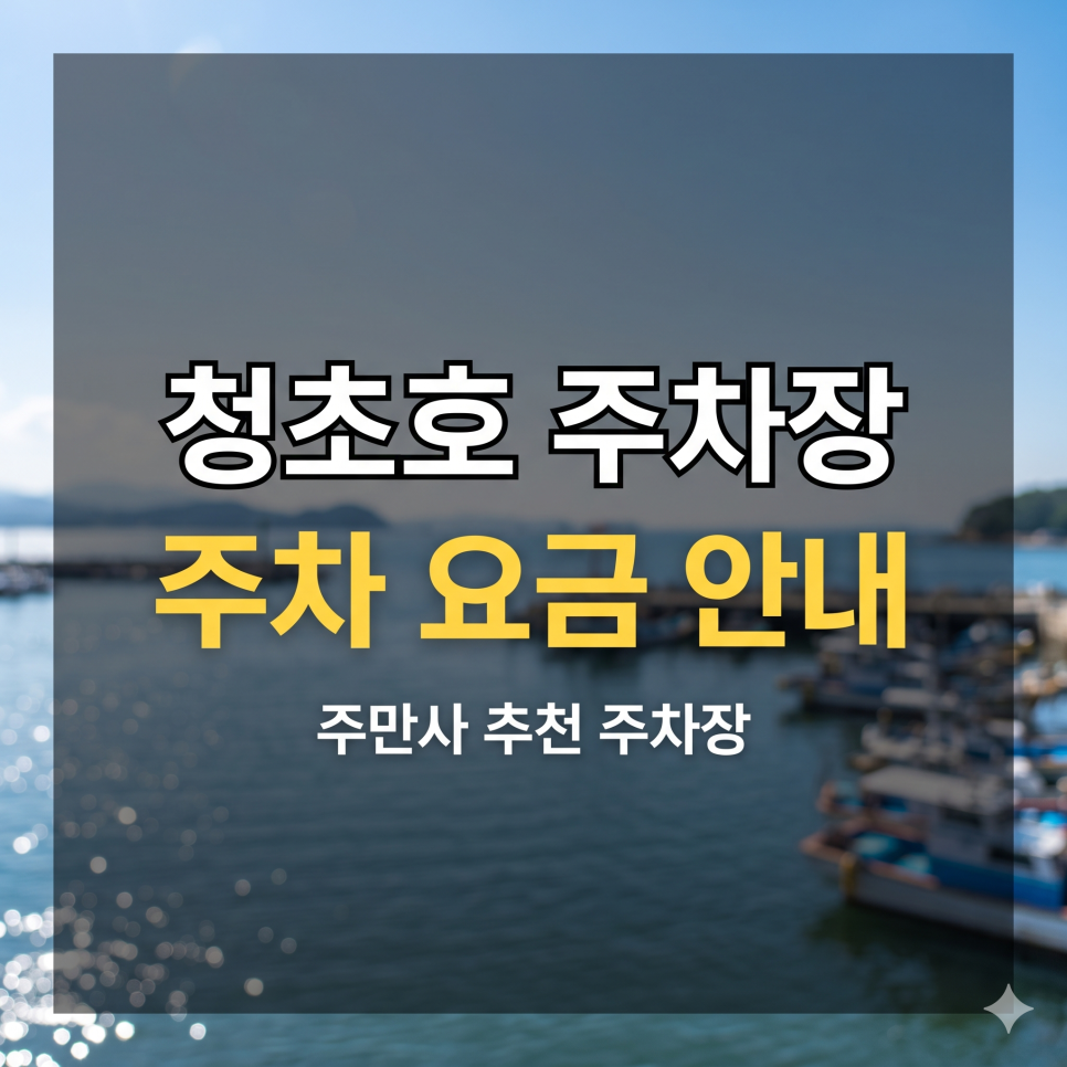 청초호 주차장 | 엑스포타워 & 호수공원, 5부제 피하는 초가성비 스팟 5 대표 이미지