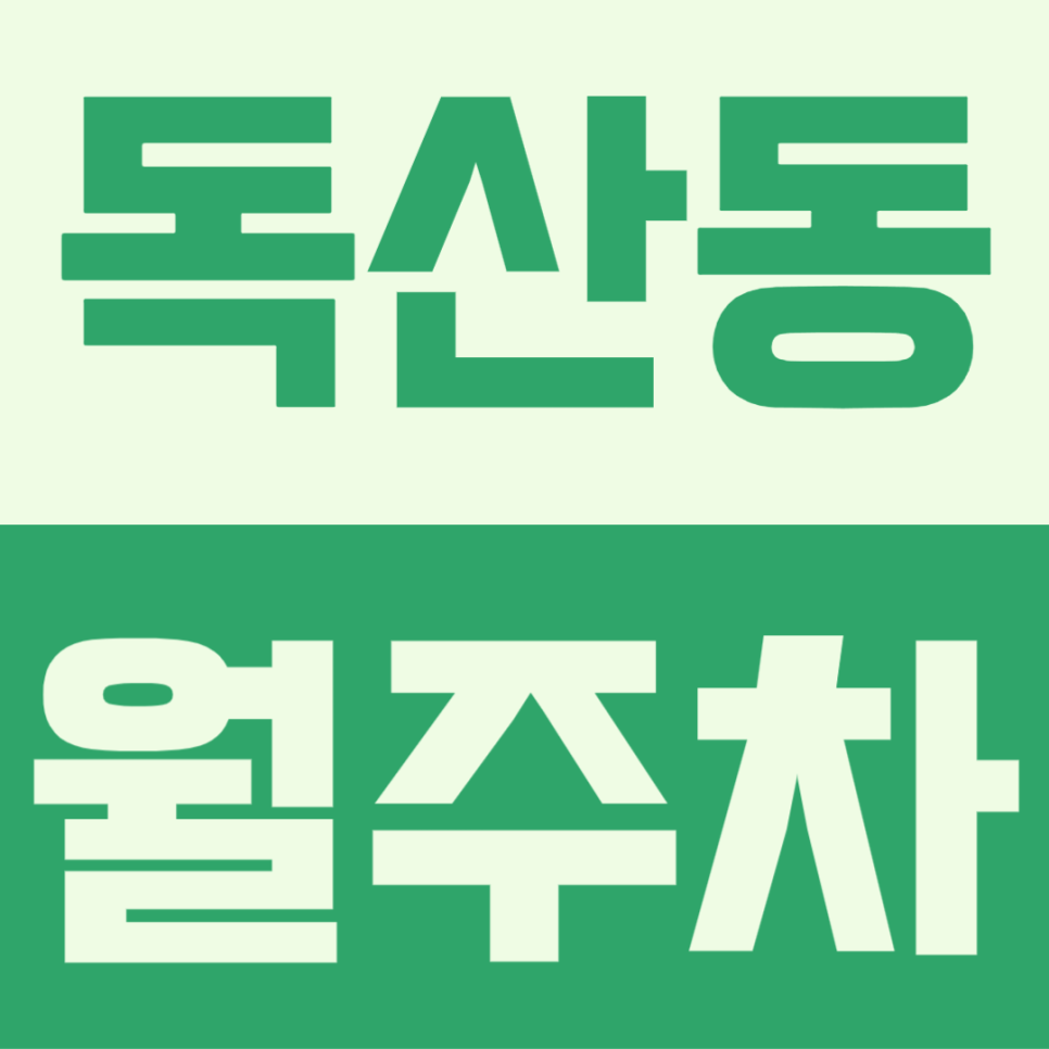지정석으로 나만의 단독 주차가 가능한 독산동 월주차 대표 이미지