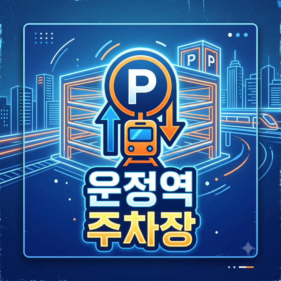 경기도 파주시 운정역 인근 주차장 베스트3 추천 : 당일권으로 즐기는 편안한 주차 라이프 대표 이미지