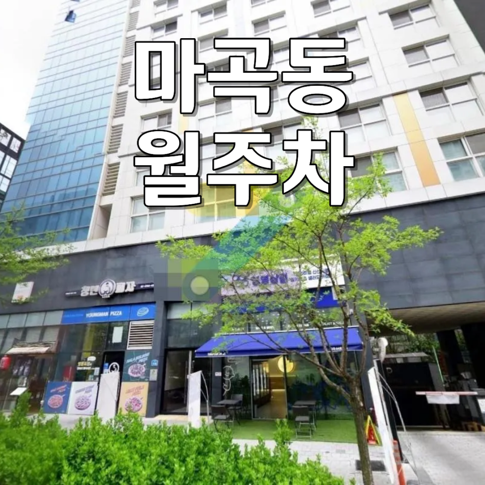 마곡동 월주차 | 월 10만 원대 가성비! 24시 연중무휴 자주식 단일 주차 공간 대표 이미지