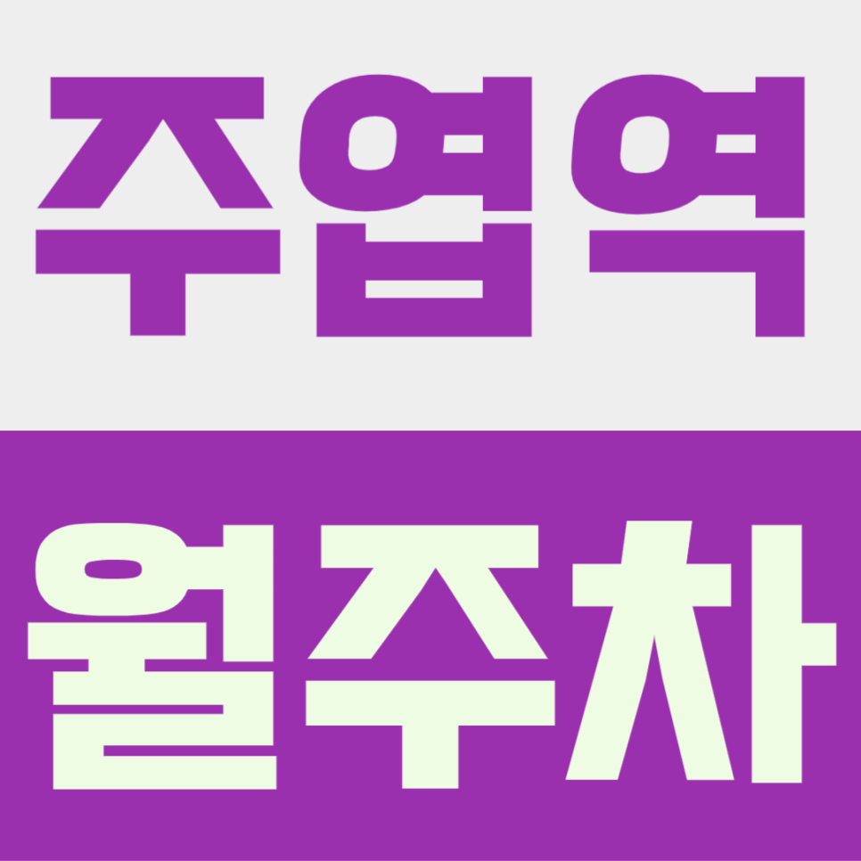 주엽역 월주차ㅣ월 6만 원에 주차 스트레스 제로! 이중주차 없는 주엽동 도보 2분 주차장 대표 이미지