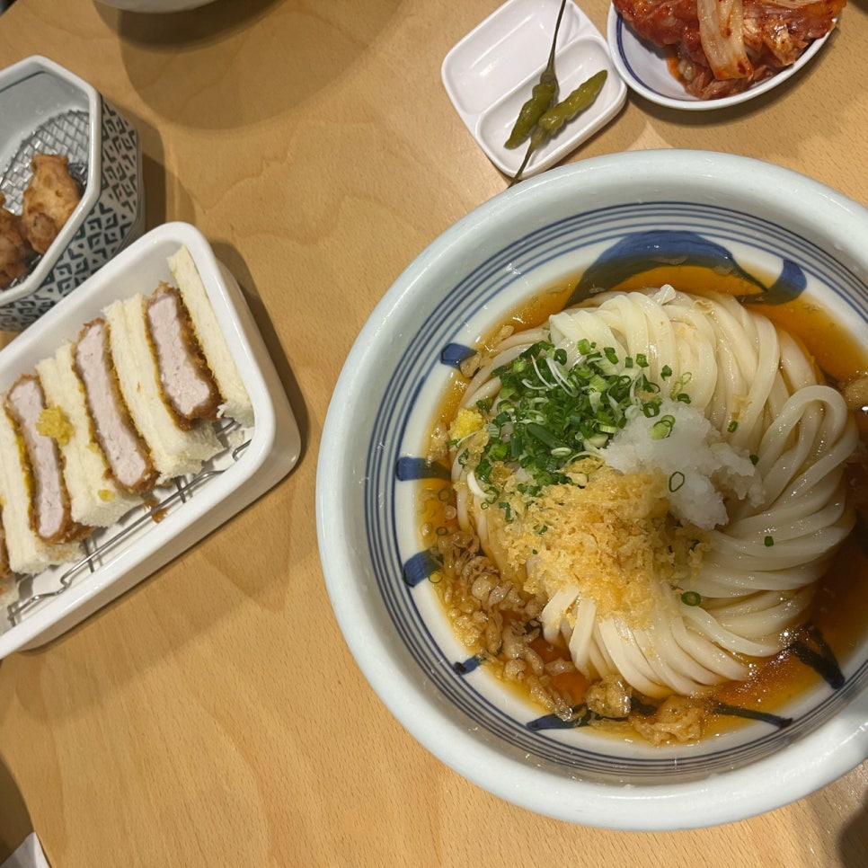 구리역 주차장 구리전통시장 근처 저렴한 주차장 우동 맛집 '우동 키노야' 추천