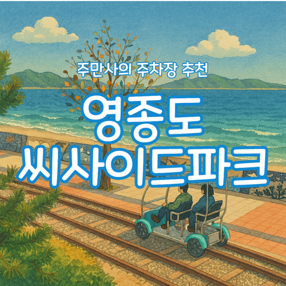 영종도 씨사이드파크 주차장 레일바이크 요금 캠핑장 주차 할인 꿀팁