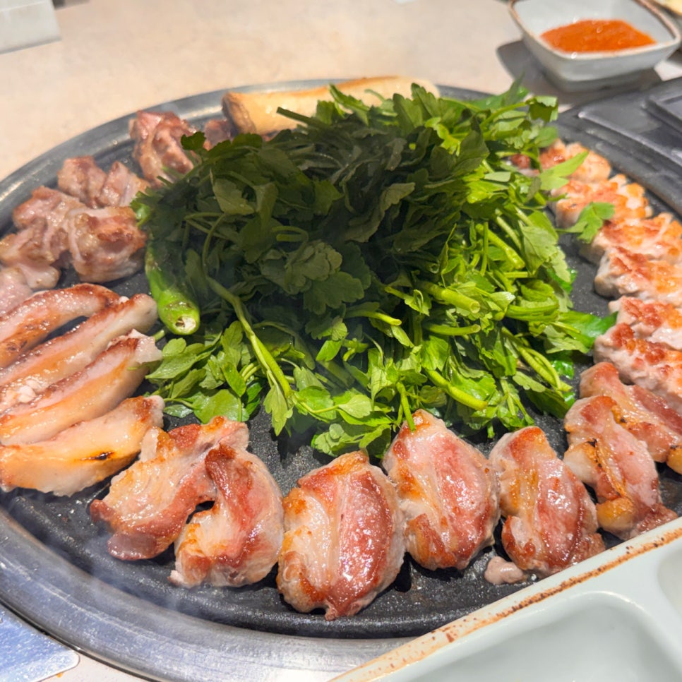 청주 주차장 | 청주 유명한 꽃삼겹 맛집 '창심관' 추천 근처 꿀주차장까지!