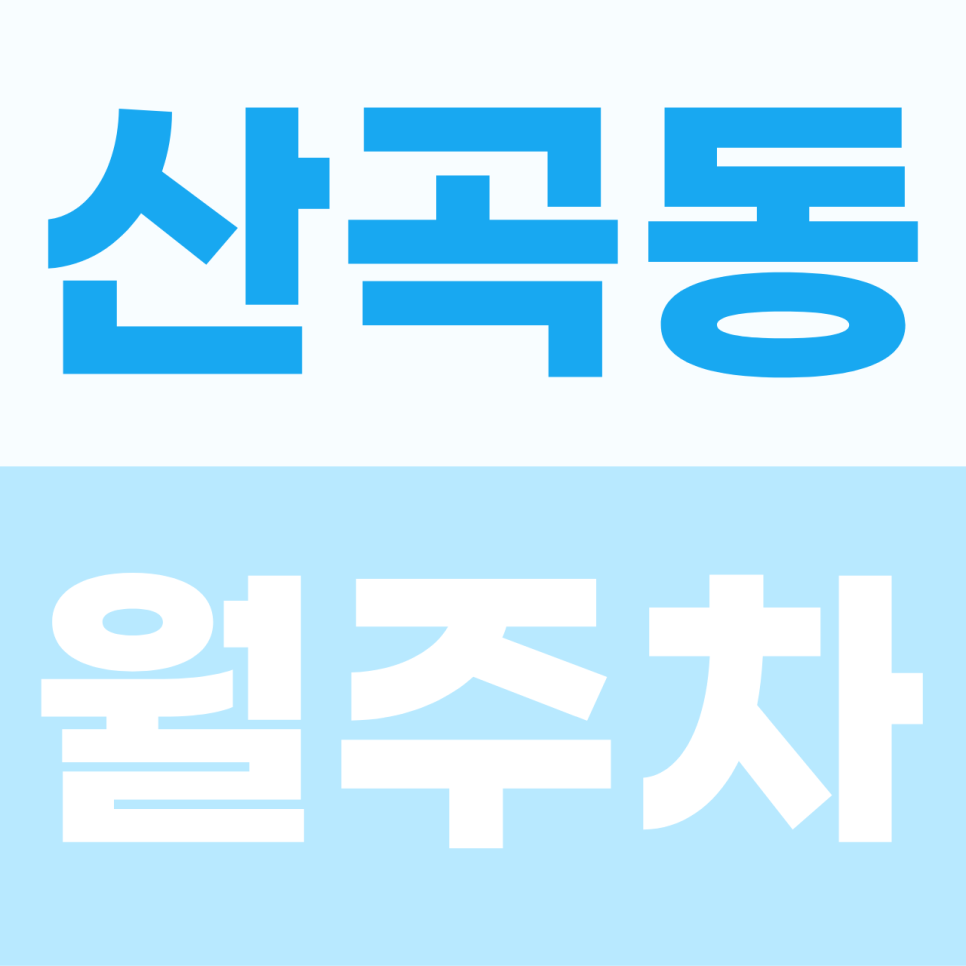 산곡동 월주차, 복잡한 골목길 주차 지옥 탈출, 6만 원대 자주식 주차 맛집 대표 이미지