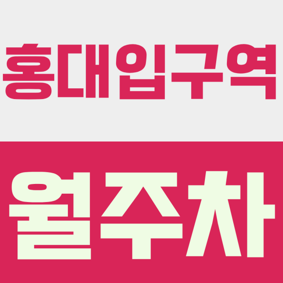 홍대입구역 월주차ㅣ월 129,000원으로 주차 지옥 탈출 🚗 공영보다 저렴한 홍대입구역 초역세권 월주차 대표 이미지