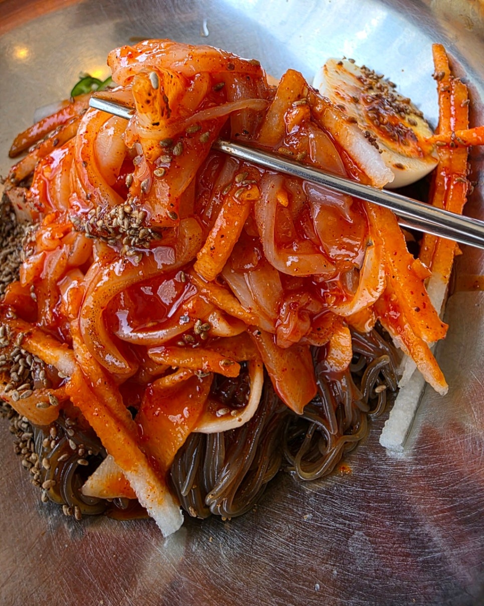 남성역 주차장 공영주차장보다 저렴한 주차장 할인 정보 로컬 맛집 '산천칡냉면'방문 후기