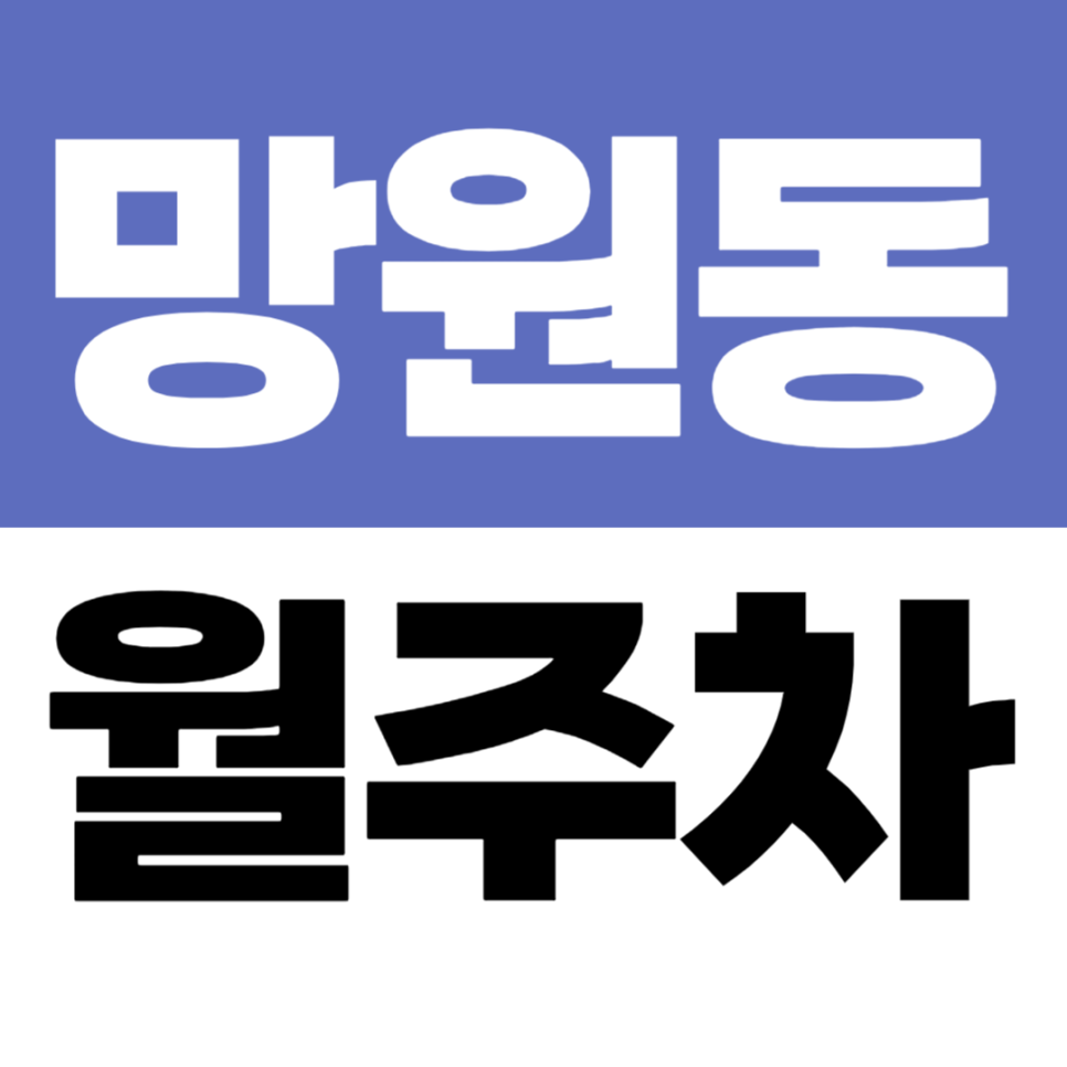 망원동 월주차 | 망원시장·홍대입구까지 편리한 10만원대 가성비 주차장