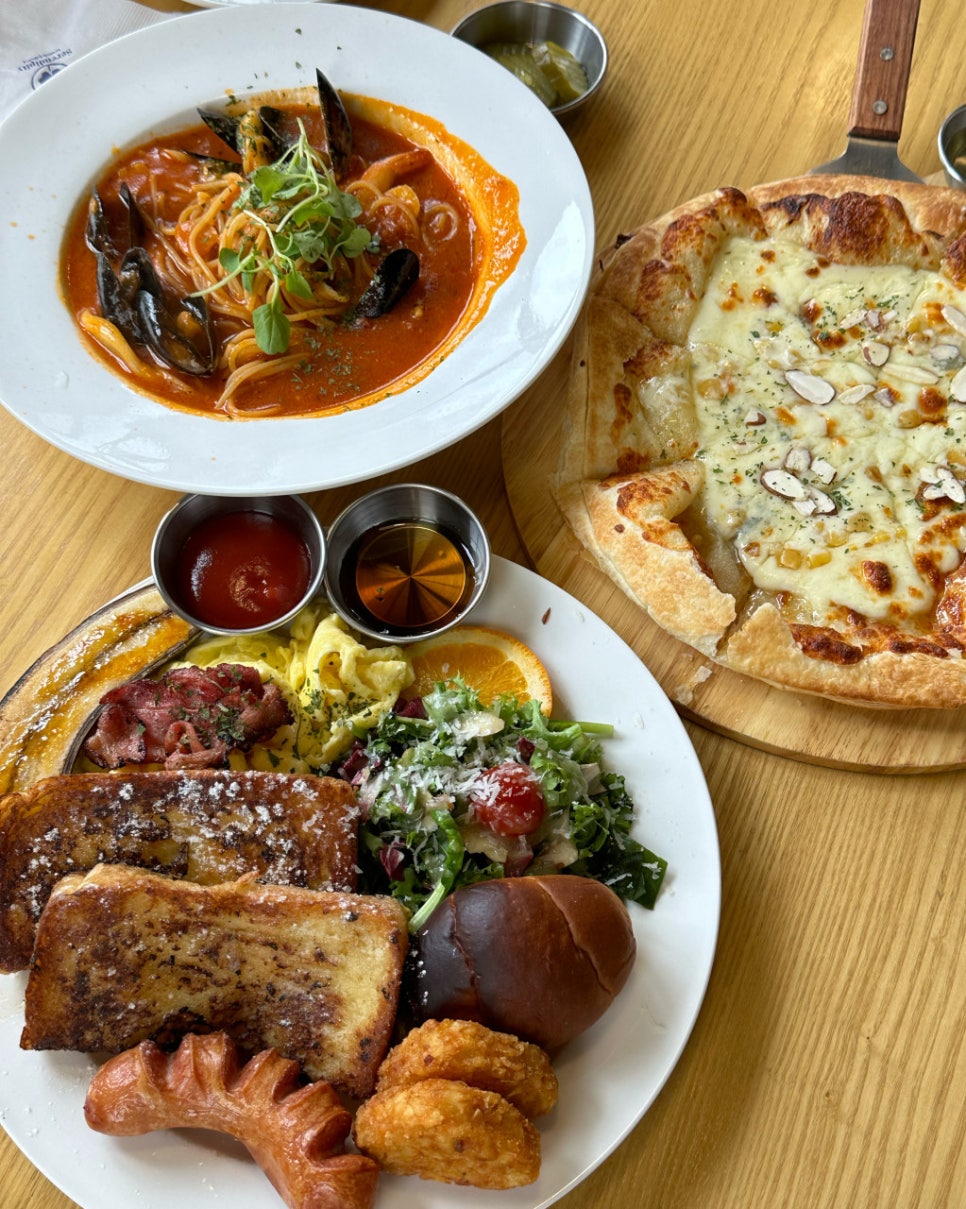 의정부 고산동 주차장 브런치 맛집 '세렌디피티' 후기, 저렴한 주차장 추천