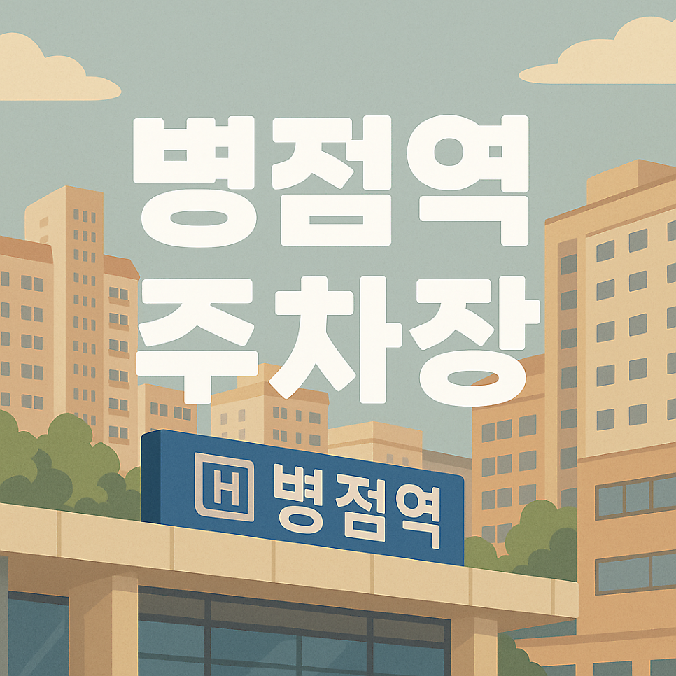 병점역 주차장 환승B 공영주차장 요금 위치 정보, 병점주공아파트 사거리 근처 주차장 추천 정보