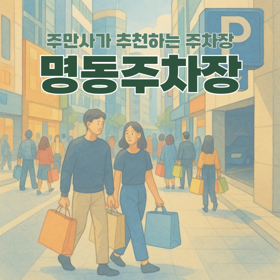 명동에서 주차할 곳 찾는다면? 위치·요금·맛집까지 한눈에 정리! | 명동주차장 | 신세계백화점 인근 주차장