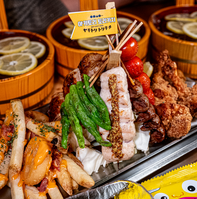 야키토리 생맥주 조합엔? 심야주차 2,400원으로 끝내는 주차장 | 서정리역 인근 주차장 | 평택고덕 주차장