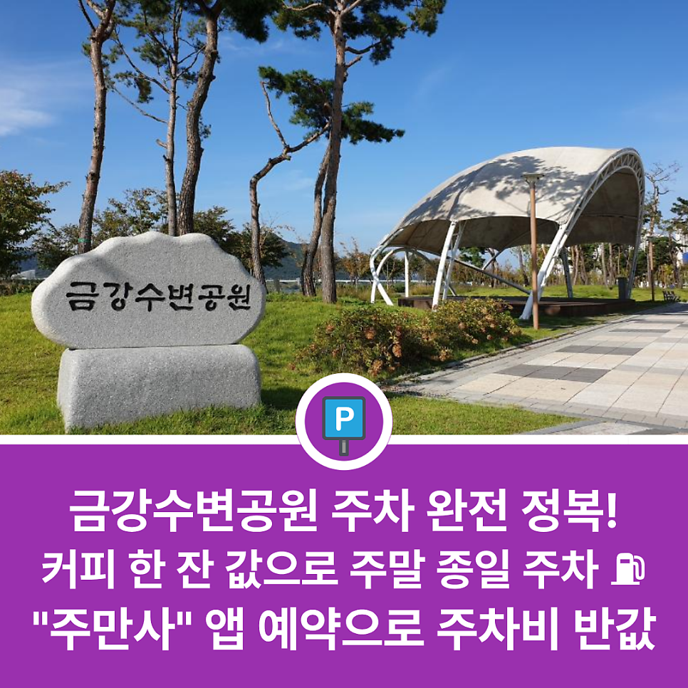 세종 금강수변공원 주차장 어디가 좋을까? 주말 돗자리 피크닉·산책 전 필수 체크 가성비 주차 정보 대표 이미지
