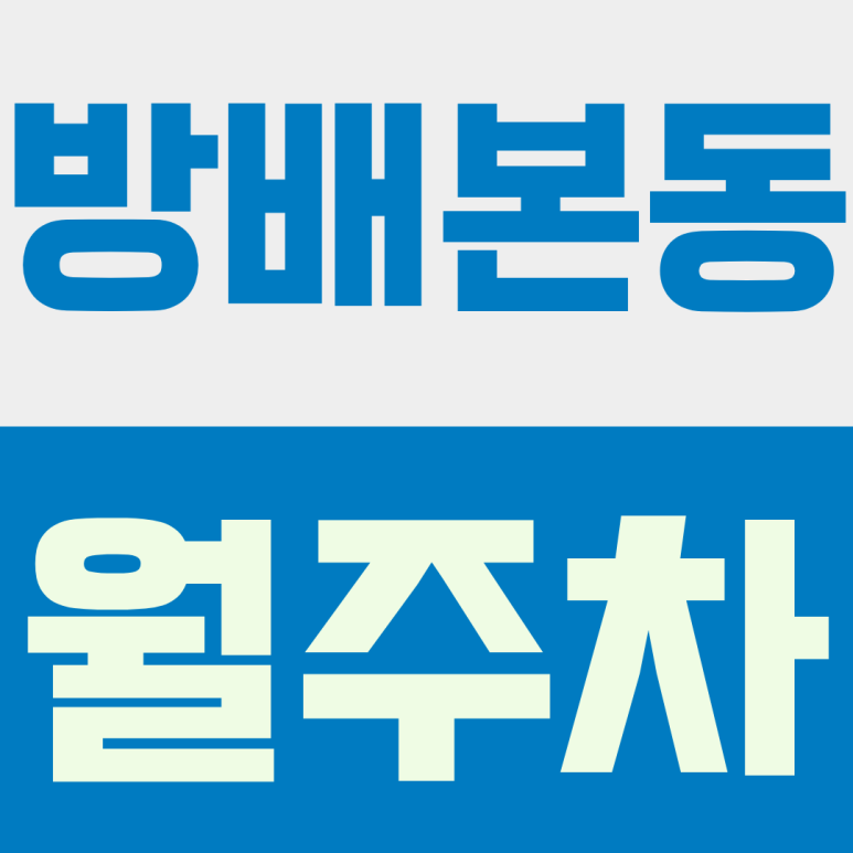 방배본동 월주차ㅣ카페골목 빌라촌 주차 전쟁 끝, 방배본동 24시 자주식 월주차 추천 대표 이미지