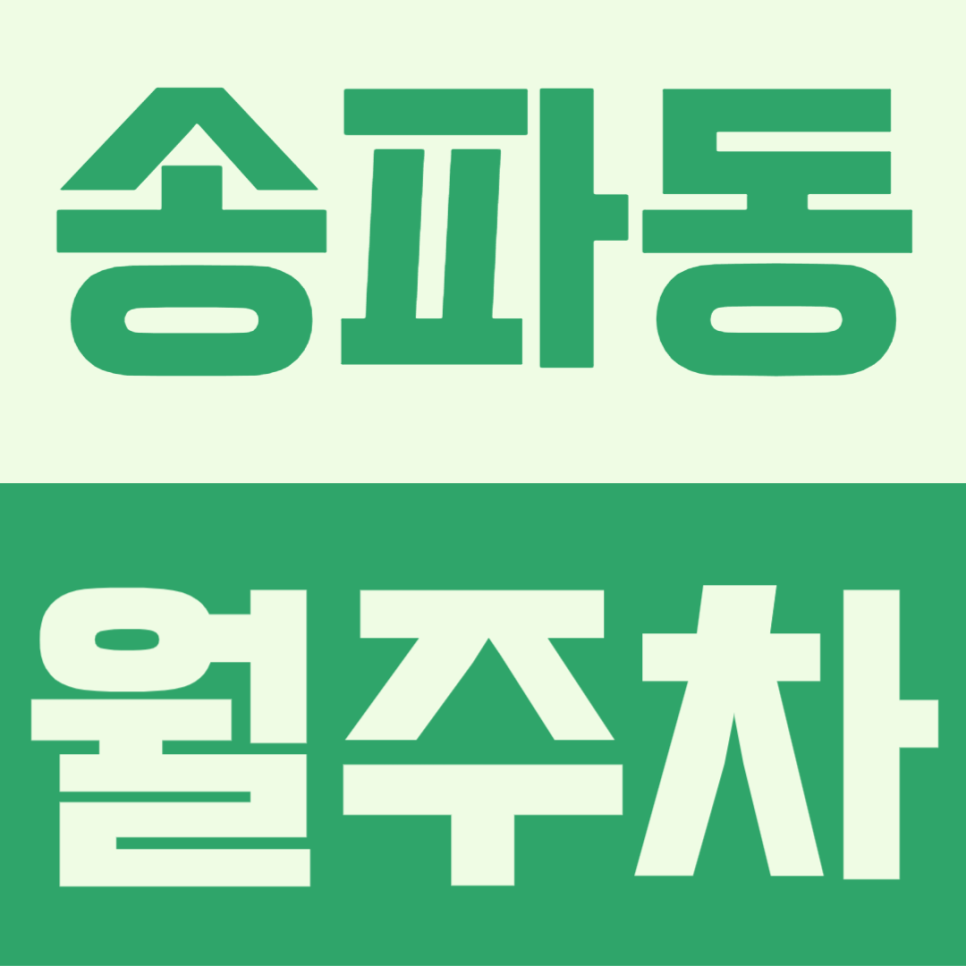 석촌호수 인근 송파동 월주차 대표 이미지
