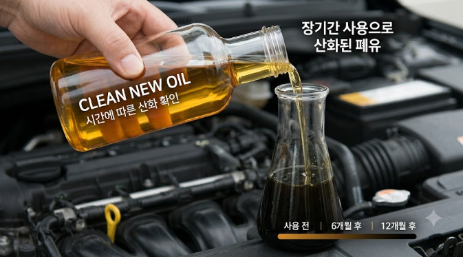 엔진오일 교환주기 주행거리보다 '이것' 먼저 확인하세요