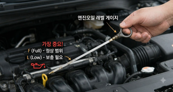 엔진오일 교환주기 주행거리보다 '이것' 먼저 확인하세요