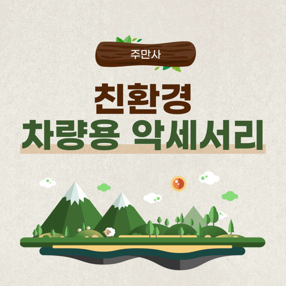 친환경 차량용 악세서리 추천_ 종류, 가격 정보 완벽 정리!