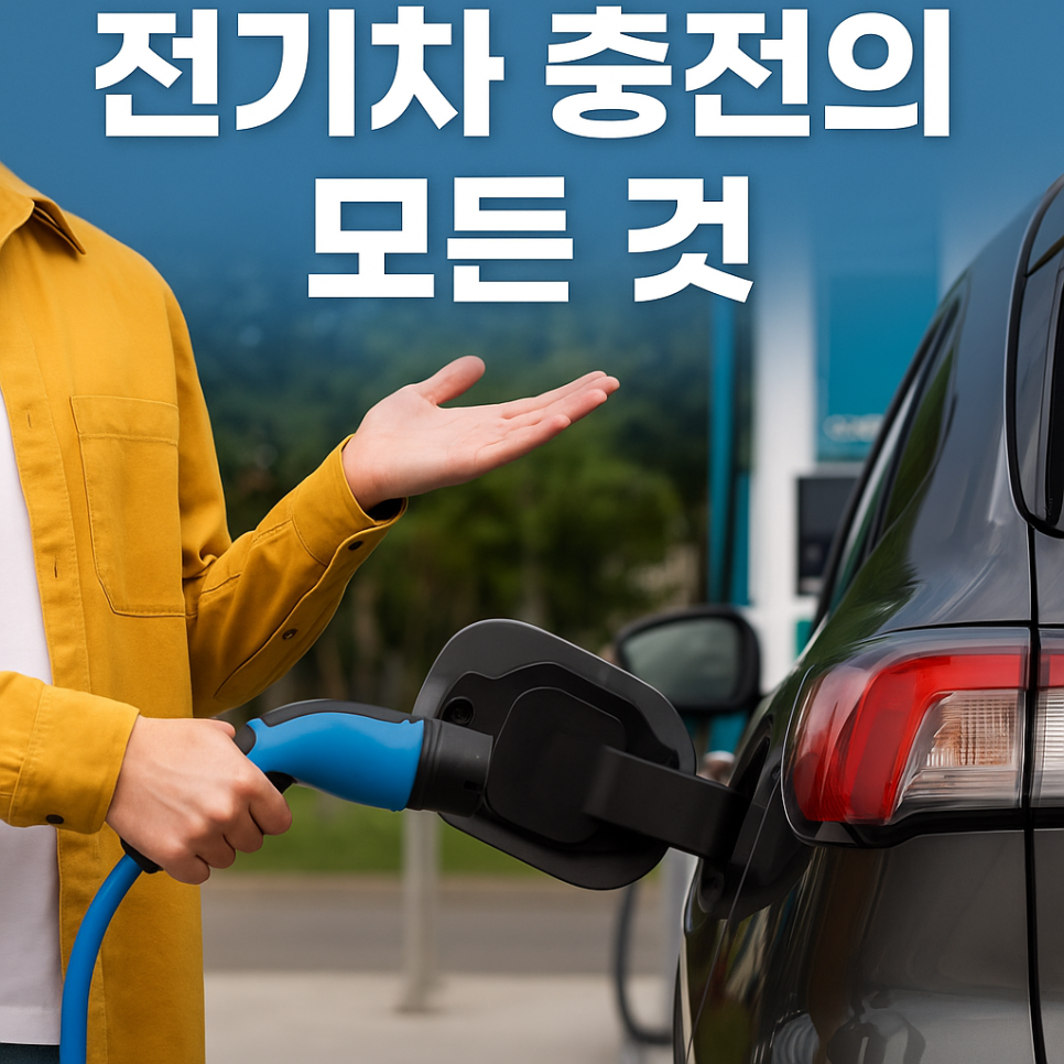 전기차 충전의 모든 것_ 요금 비교, 장소, 꿀팁까지! 대표 이미지