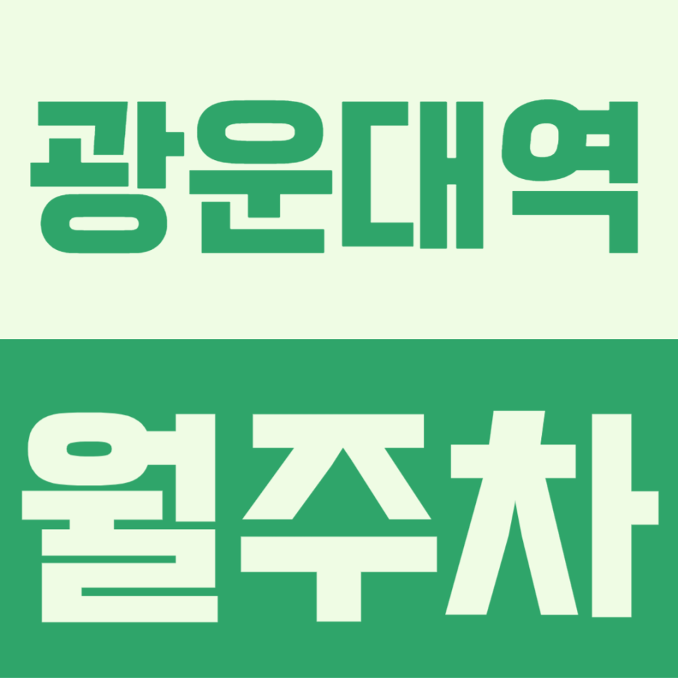 광운대역 월주차ㅣ인근 직장인분들을 위한 가성비 및 역세권 월주차장