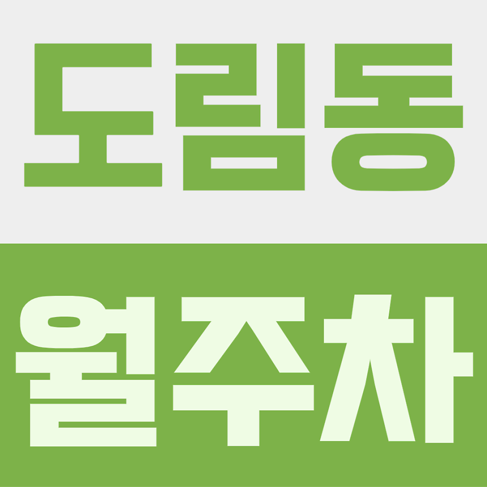 도림동 월주차ㅣ영등포구 공영주차장 대기에 지쳤다면? 도림동 24시 개방 승용차 월주차 추천