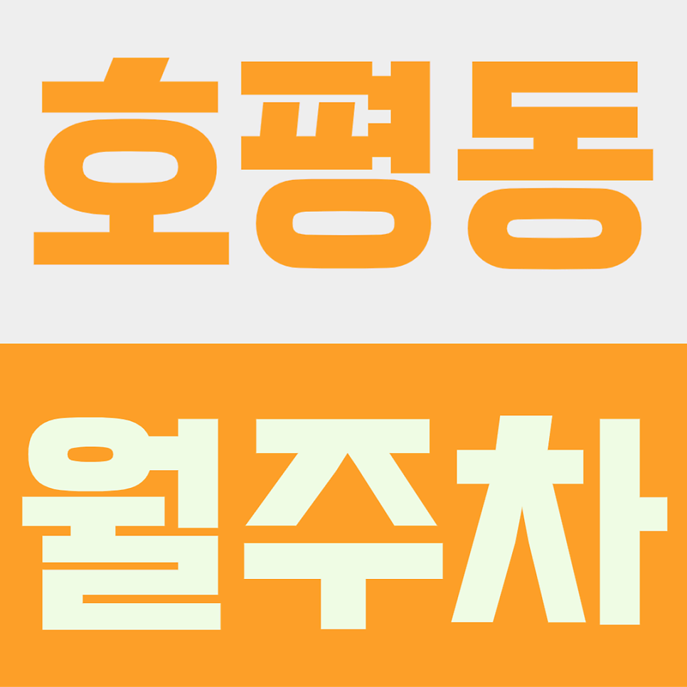 호평동 월주차ㅣ남양주시 호평동 월주차 팁, 야간(19시~09시) 자주식 주차장 월정기권 추천 대표 이미지