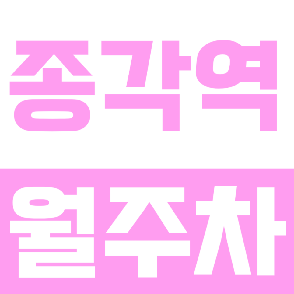 종각역 월주차ㅣ주차자리가 없어 매번 힘들게 주차를 하고 있다면 클릭! 대표 이미지
