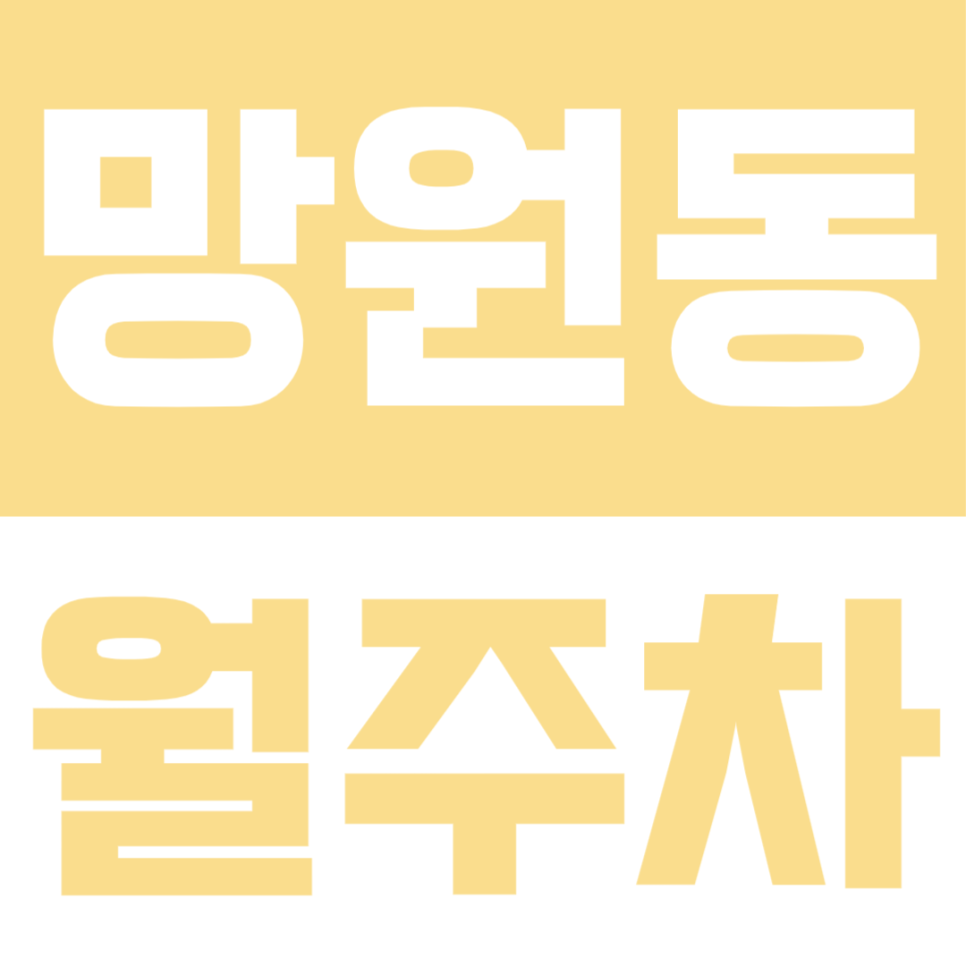 망원동 월주차ㅣ상권, 주거지 밀집 지역 주차장 찾기 어려웠다면 확인해 보세요!
