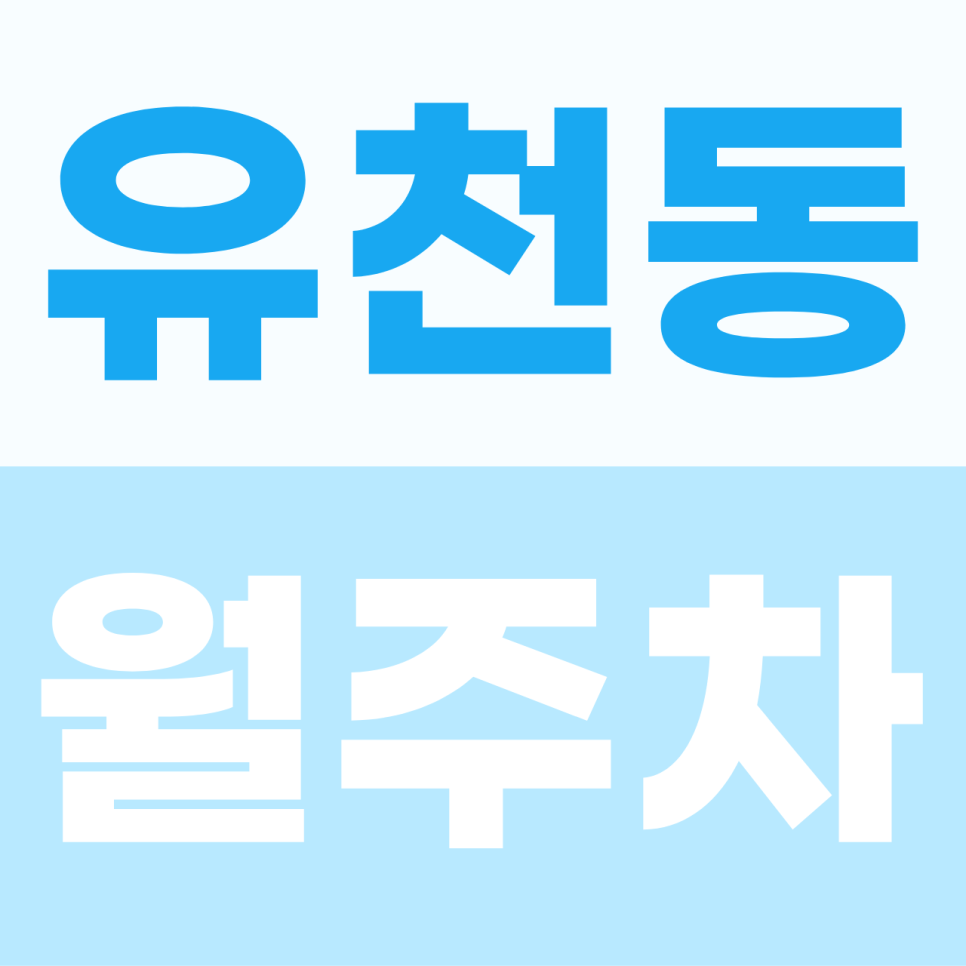유천동 월주차, 뺑뺑이 돌며 흘린 아까운 기름, 이젠 하루 커피 두 잔 값으로 주차합시다! 대표 이미지