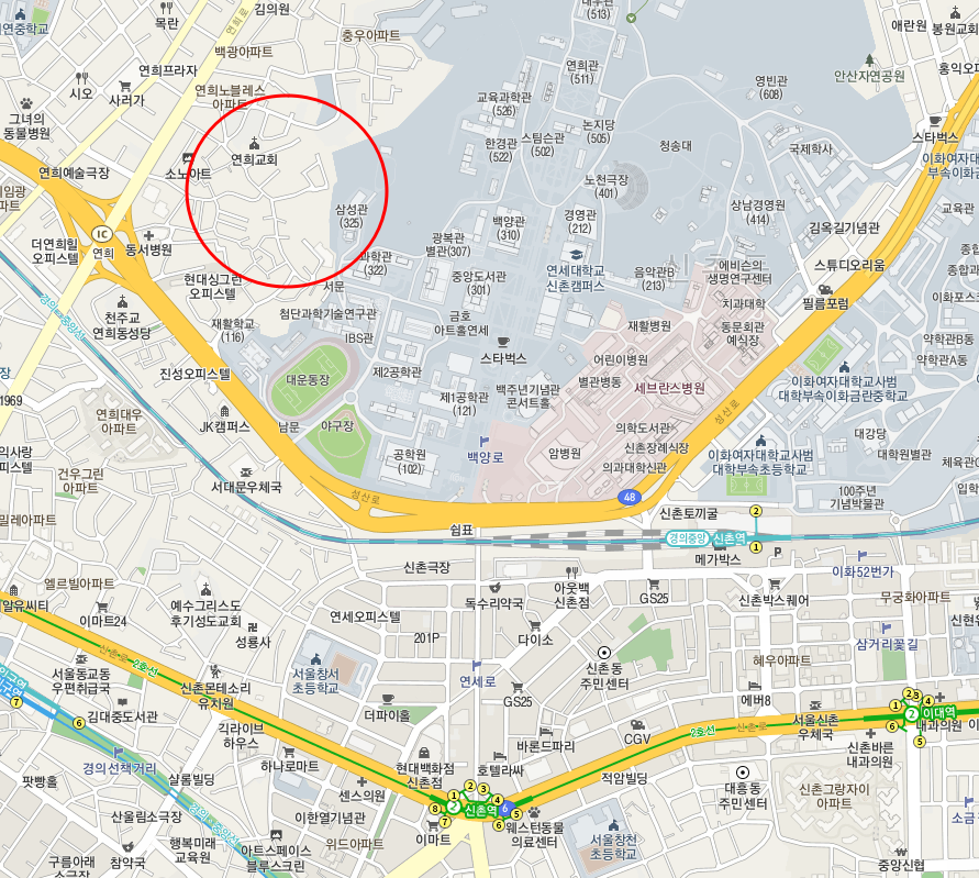 서대문구ㅣ 연대 부근 월주차 안내
