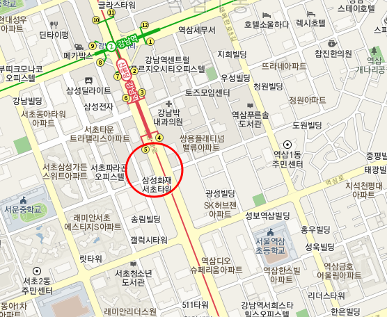 서울 강남구 서초동 월주차 안내