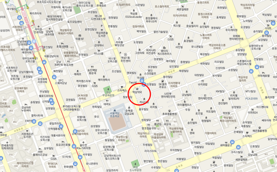 서울 강남구 대치동 월주차 안내