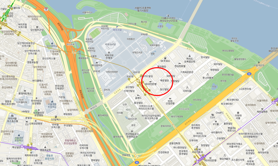 여의도월주차┃국회의사당역 2,3번 출구