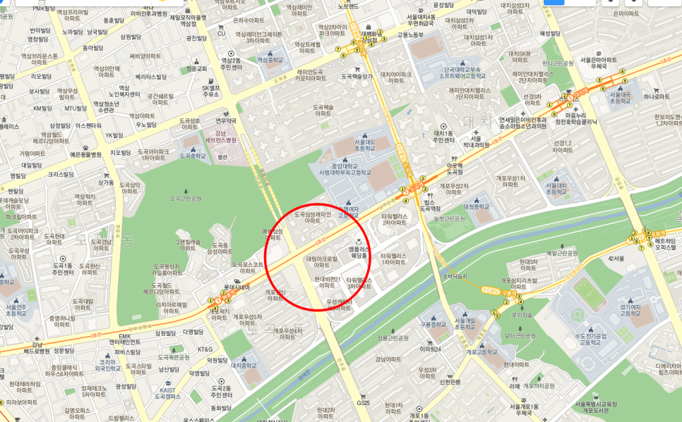 서울 강남구 도곡동 월주차 안내┃월 270,000 ┃매봉역 3번출구 인근