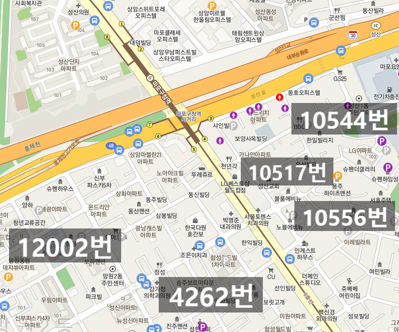 주만사가 마포구청역 월주차 자리 소개드려요/마포구 성산동 마포구청 주차장 대표 이미지