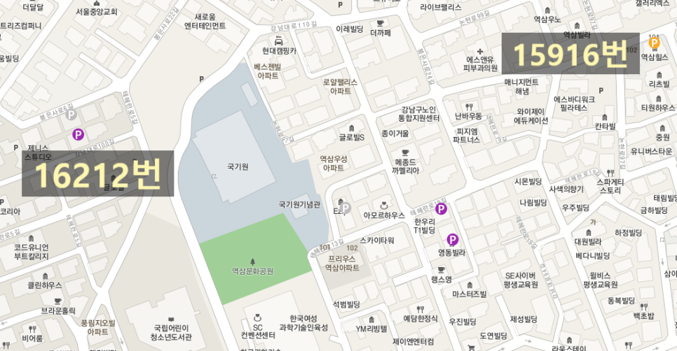 역삼역 부근 월주차 주차장 안내ㅣ주만사에 월주차 다있어요! 대표 이미지