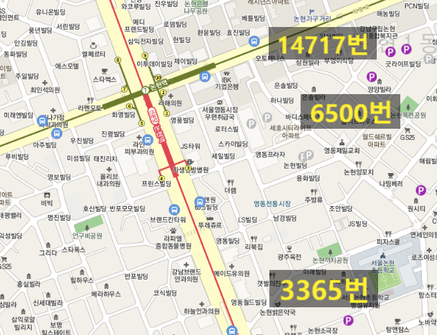 강남 논현역 가구거리 주차장/ 월주차 전문가 주만사 대표 이미지