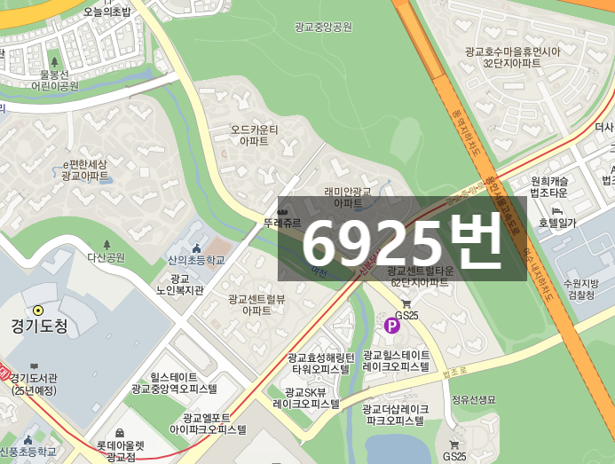 수원 광교 상현역 근처 신분당선 월주차 안내드려요/주만사 주차장 대표 이미지