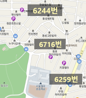 성북구 장위동 월주차ㅣ주만사 주차장 ㅣ월10,000원 대표 이미지