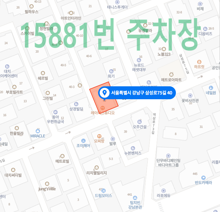강남 선릉 월주차 주차장 / 주만사 / 주차장만드는사람들