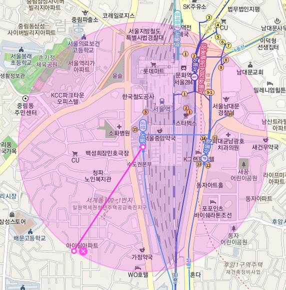 용산구 청파동 공항철도 서울역 신규 주차장ㅣ정기권,월주차ㅣ주만사 선착순 판매 대표 이미지