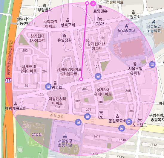 노원구 상계동 중랑천 월주차 정보 안내ㅣ주만사 전용 주차장