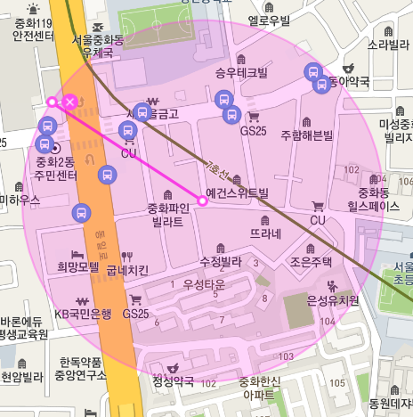 중랑구 중화동 월주차ㅣ주만사 전용 특가 주차장