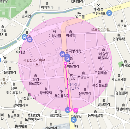 강북구 수유동 월주차ㅣ단일주차, 전일제ㅣ월 100,000원