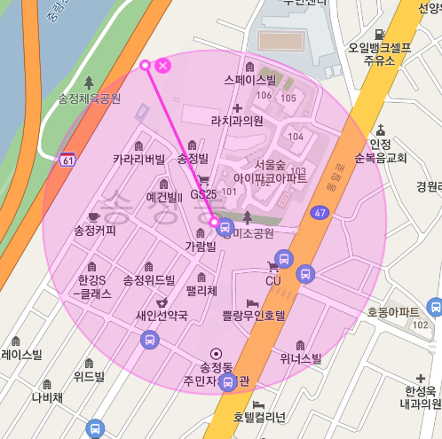 성동구 송정동 월주차ㅣ단일주차, 정기권ㅣ주만사 독점 월주차장