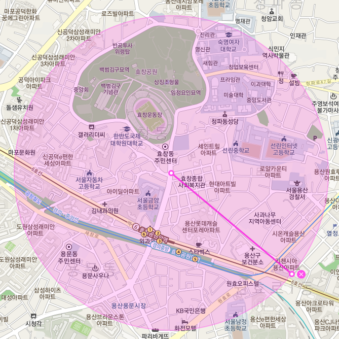서울 용산구 효창공원앞역 숙명여대 남영역 근처 주차장ㅣ월주차, 정기권 주만사가 정답!!