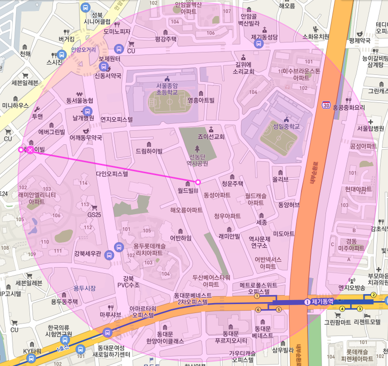 서울 동대문구 용두동 제기동역 안암역 근처 주차장ㅣ월주차, 정기권 주만사에서 만나보세요!!