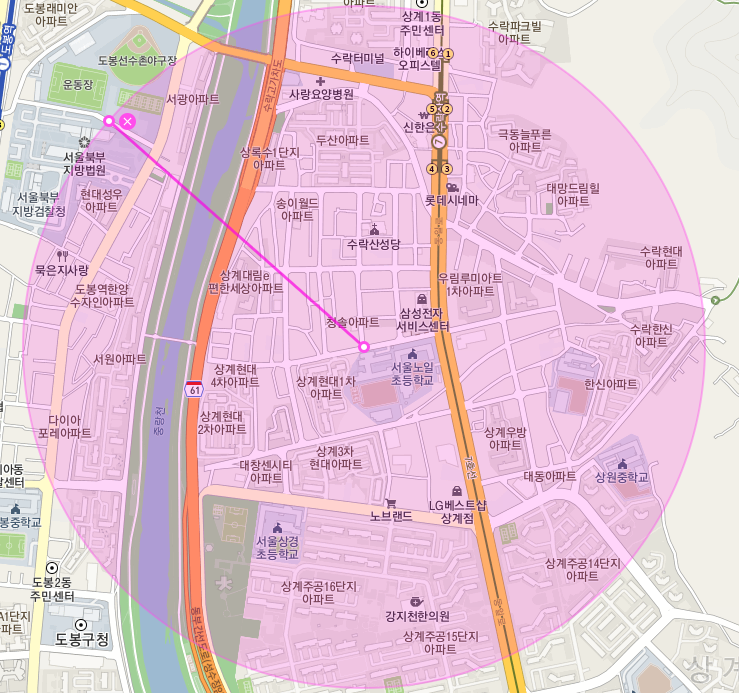 서울 노원구 상계동 수락산역 마들역 부근 주차장ㅣ월주차, 월정기권 막막할 때는 역시 주만사입니다.