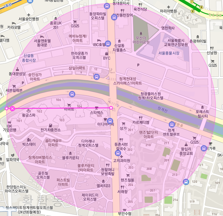 서울 중구 황학동 신설동역 서울풍물시장 부근 주차장ㅣ월주차, 월정기권ㅣ주만사로 주차 문제 더 편리하게 해결하세요!!